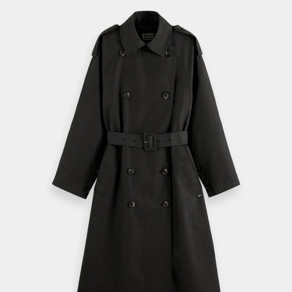 Scotch & Soda Oversized Trench Coat - Picture 2 of 10